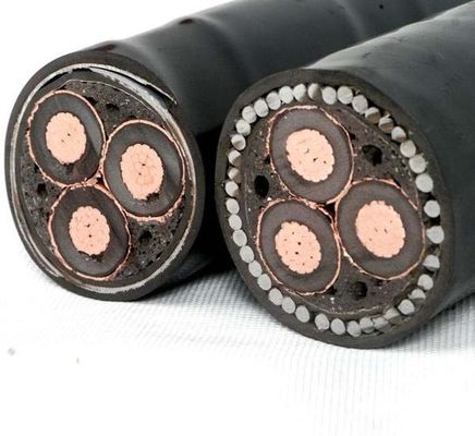 Beli YJV22 35KV 5 Inti Kabel Tegangan Tinggi Baja Lapis baja Hv Kabel Listrik online manufacture
