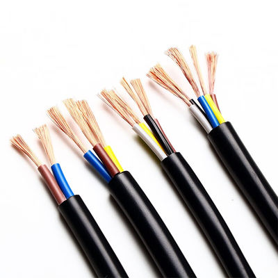 Beli 2.5mm RVV Power Cable dengan PVC Flexible Insulation dan Stranded Copper Conductor online manufacture