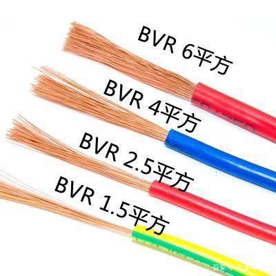 Beli Bvr 6mm PVC Isolasi Kabel Rumah Wiring Kabel listrik PVC Disesuaikan online manufacture