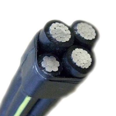 Beli Kabel aluminium terisolasi XLPE 4 inti 16mm 35mm 95mm untuk tegangan rendah online manufacture