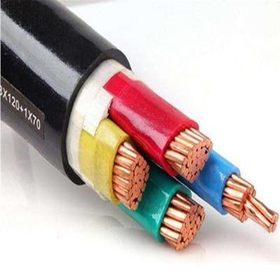 Beli 4X120mm PVC Jacket 3 Phase Armored Power Cable untuk kebutuhan listrik bawah tanah online manufacture