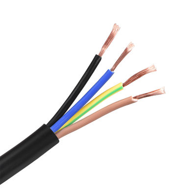 PVC Fleksibel Kabel Listrik Kabel Kabel Listrik 2 3 4 5 Inti 2,5mm2 4mm2 6mm2
