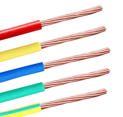 Single Core PVC Insulated Cable Wire untuk Bangunan/Konstruksi Tegangan Nominal 450V/750V
