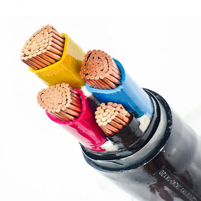 Steel Armored YJV22 XLPE Kabel Daya Terisolasi Dengan Multicore Stranded Conductor