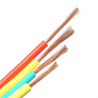 Kabel Listrik Tunggal Inti PVC Terisolasi BV/BVR 1,5 mm 2,5 mm untuk House Wiring