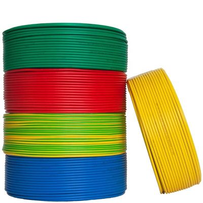 Kabel Konstruksi BVR Kawat Tembaga Fleksibel Kabel Listrik untuk Pembangunan Kawat Rumah