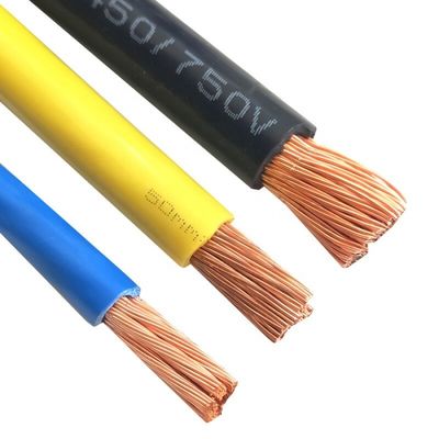 Single Core Tembaga PVC Rumah Listrik Wiring Kabel Kabel Listrik 1.5mm 2.5mm 4mm 6mm