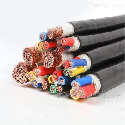 Konduktor Stranded Hv Kabel Daya PVC Jacket 5x6mm2 Kawat Listrik Bawah Tanah