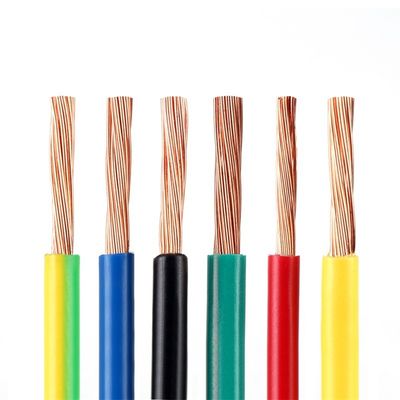 Single Core Tembaga BVR PVC terisolasi kabel listrik 25mm Untuk listrik