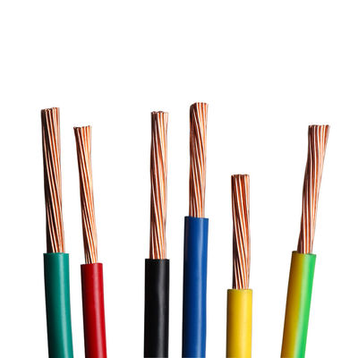 1.5mm PVC Power Cable Untuk Rumah Disesuaikan Warna PVC Isolasi Dan BVR Perumahan