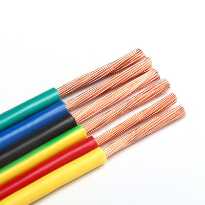 6mm AWG 6 Single Core Building PVC Power Cable Tembaga Isolated Bare Type