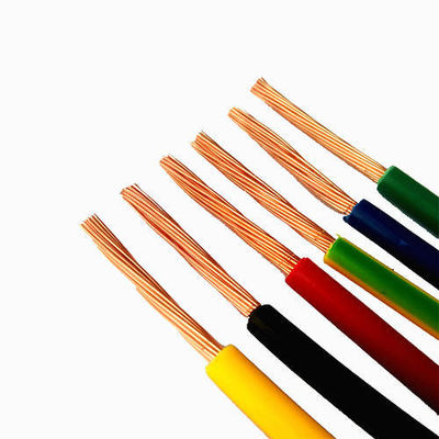 Stranded Insulated BVR Electrical Wiring Cable 4mm Untuk Konstruksi Bangunan