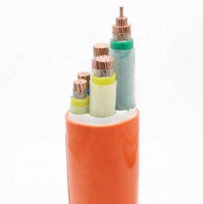 Low Voltage Flame Retardant Power Cable PVC Jacket Dan Konduktor Tembaga