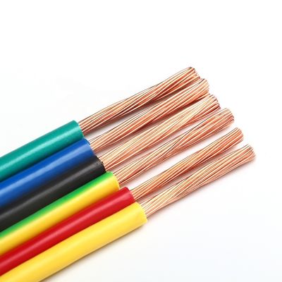 1.5mm 2.5mm 4mm 6mm PVC Isolasi Tembaga Listrik Kabel Listrik untuk Bangunan