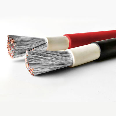 6mm H1Z2Z2-K Dc Kabel Surya Untuk Sistem Surya Dengan Standar IEC Dan Konduktor Tembaga