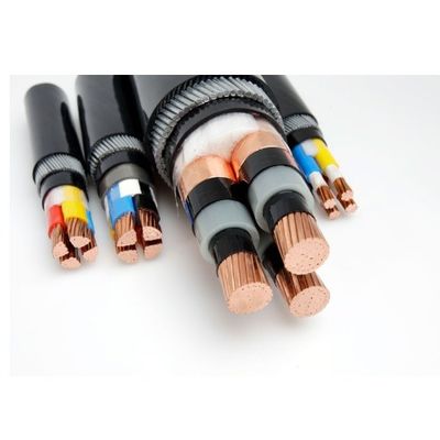 Kabel tegangan rendah yang dapat disesuaikan LSZH Jacket Kabel listrik Tembaga konduktor