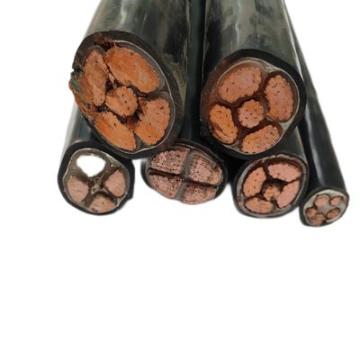 YJV 120mm2 5 Core Copper Cable PVC Sheath Power Stations XLPE Power Cable