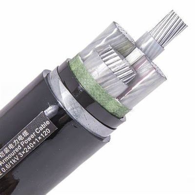 IEC 60227 Standar XLPE Kabel Daya 4*240mm2 1kv Aluminium Konduktor