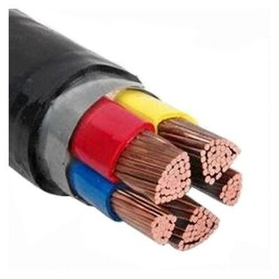 Low Voltage XLPE Power Cable 5 Core Copper Conductor Untuk Konstruksi